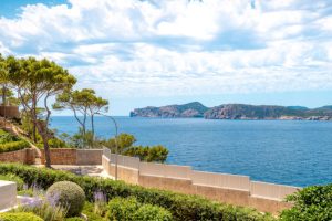 Luxusvilla mit Meerblick und Infinity-Pool in Santa Ponsa: Meerblick